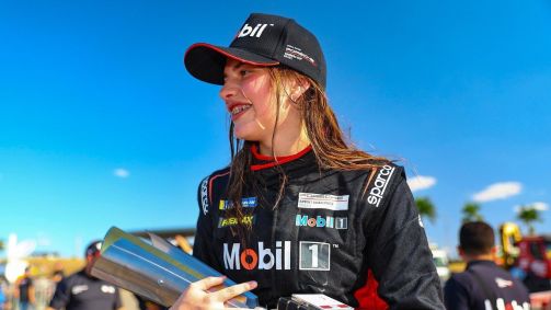 Antonella Bassani foi a primeira mulher a vencer na Porsche Cup