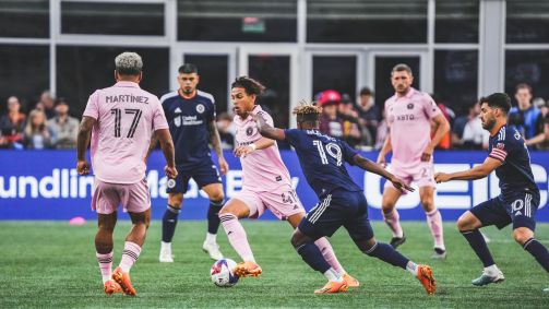 Inter Miami perdeu para o New England Revolution por 3 a 1