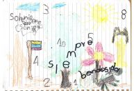 Crianças resgatadas na Colômbia fazem desenhos do cão Wilson, que desapareceu nas buscas