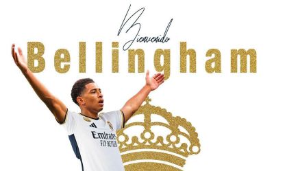 Bellingham foi anunciado pelo Real Madrid nesta quarta-feira (14)