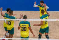 Brasil vence a Eslovênia e se recupera na Liga das Nações de vôlei