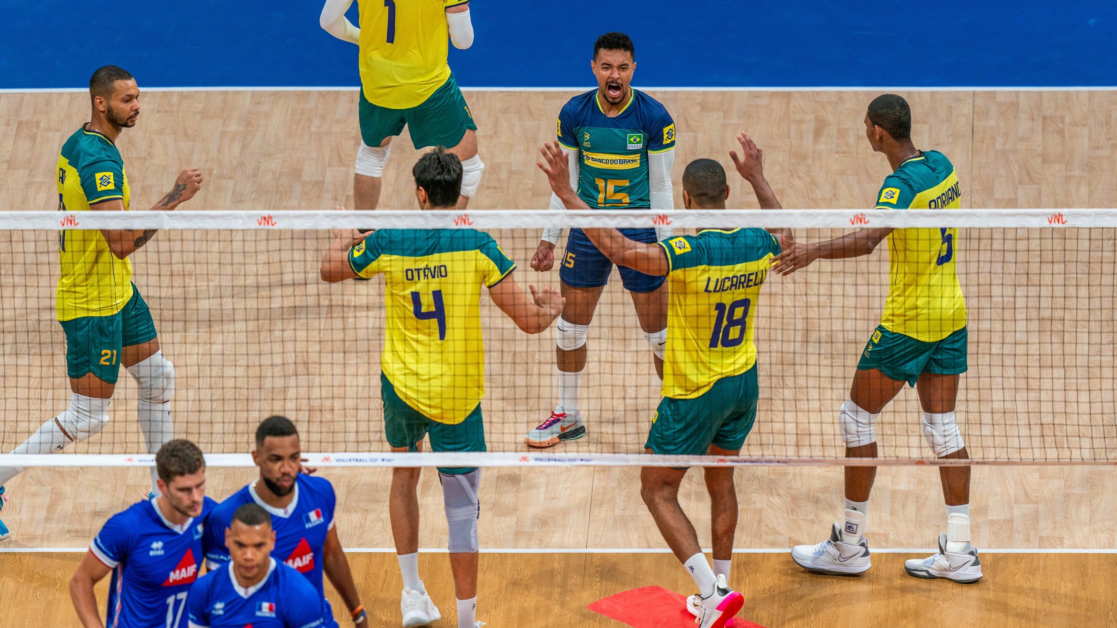 Brasil venceu a França, na casa do adversário