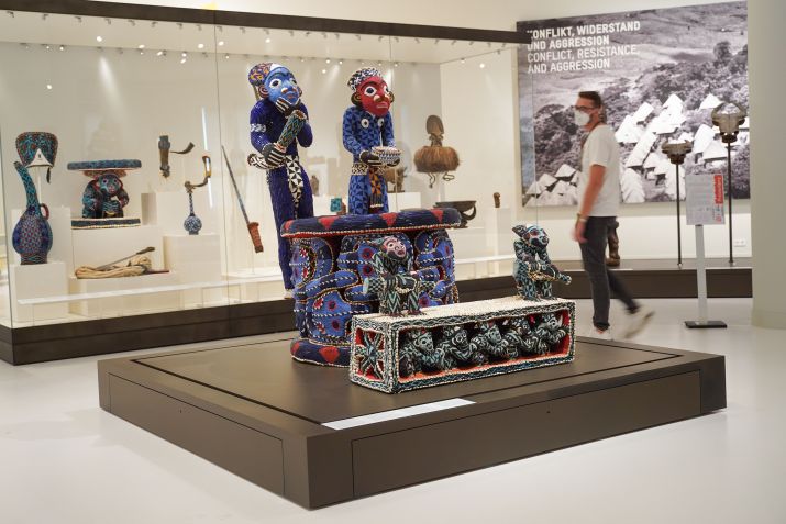 Trono de Bamum no Museu Etnológico de Berlim / Getty Images