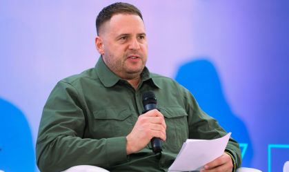 Andriy Yermak, chefe de gabinete do presidente da Ucrânia, Volodymyr Zelensky