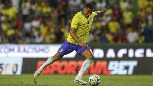 Danilo na derrota da Seleção Brasileira para Senegal