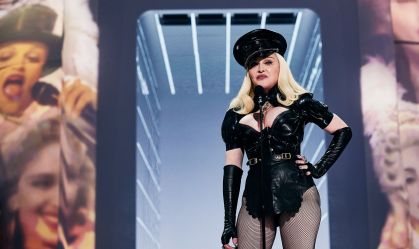 Madonna durante premiação do MTV VMA de 2021.