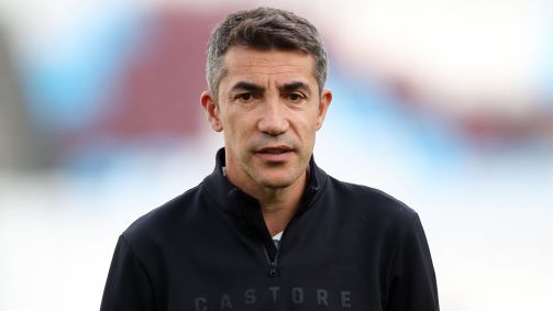 Bruno Lage em seu último trabalho, pelo Wolverhampton