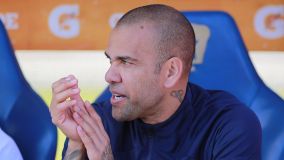 Daniel Alves quando ainda atuava pelo Pumas, do México