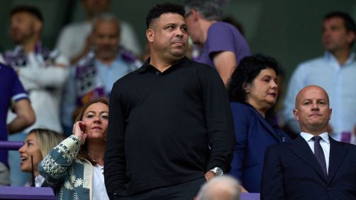 Ronaldo esteve no empate do Valladolid com o Getafe que sacramentou o rebaixamento na temporada passada