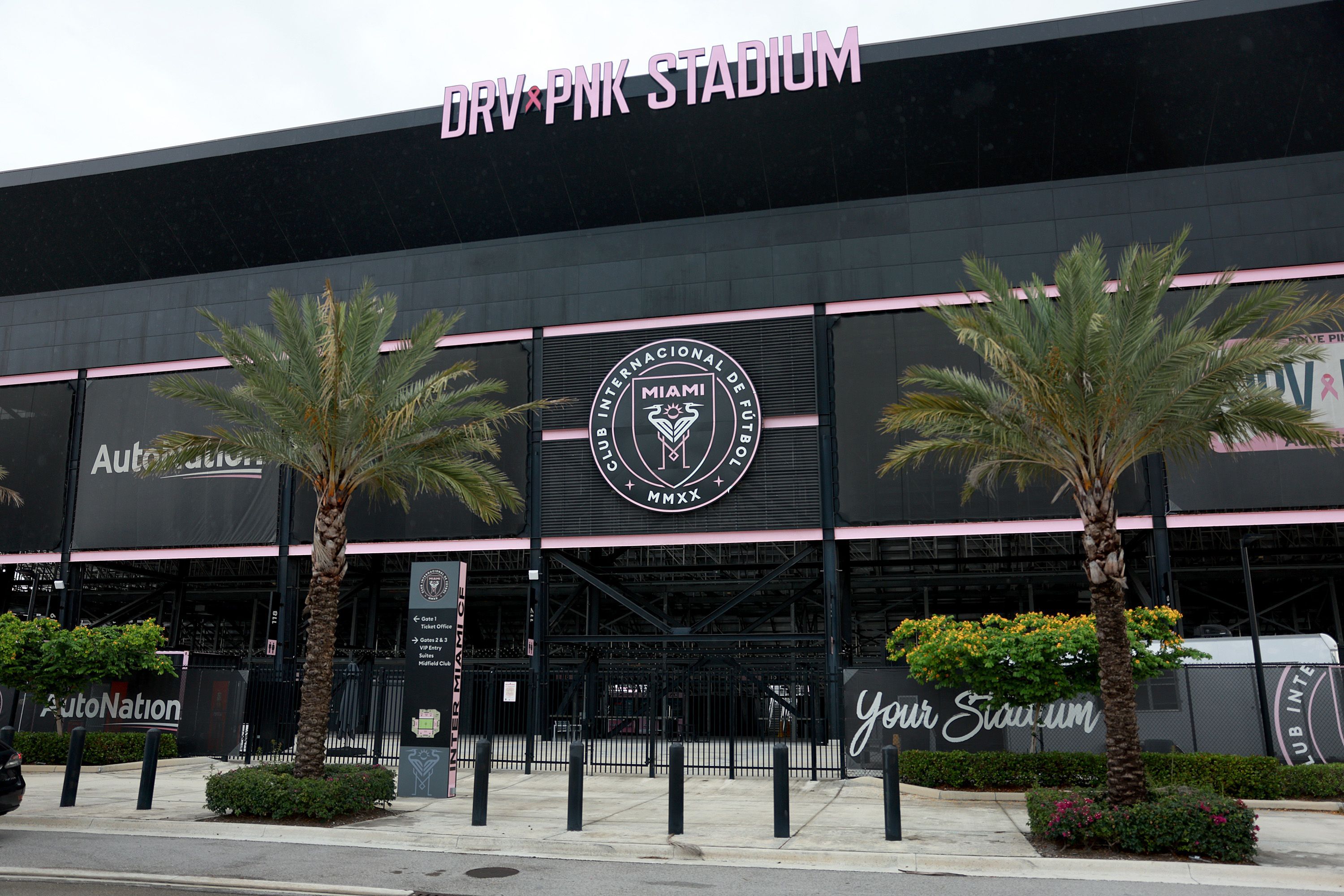 O estádio DRV PNK, em Fort Lauderdale, onde o Inter Miami manda seus jogos / Joe Raedle/Getty Images