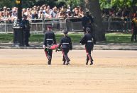 Guarda desmaia durante evento da família real em Londres