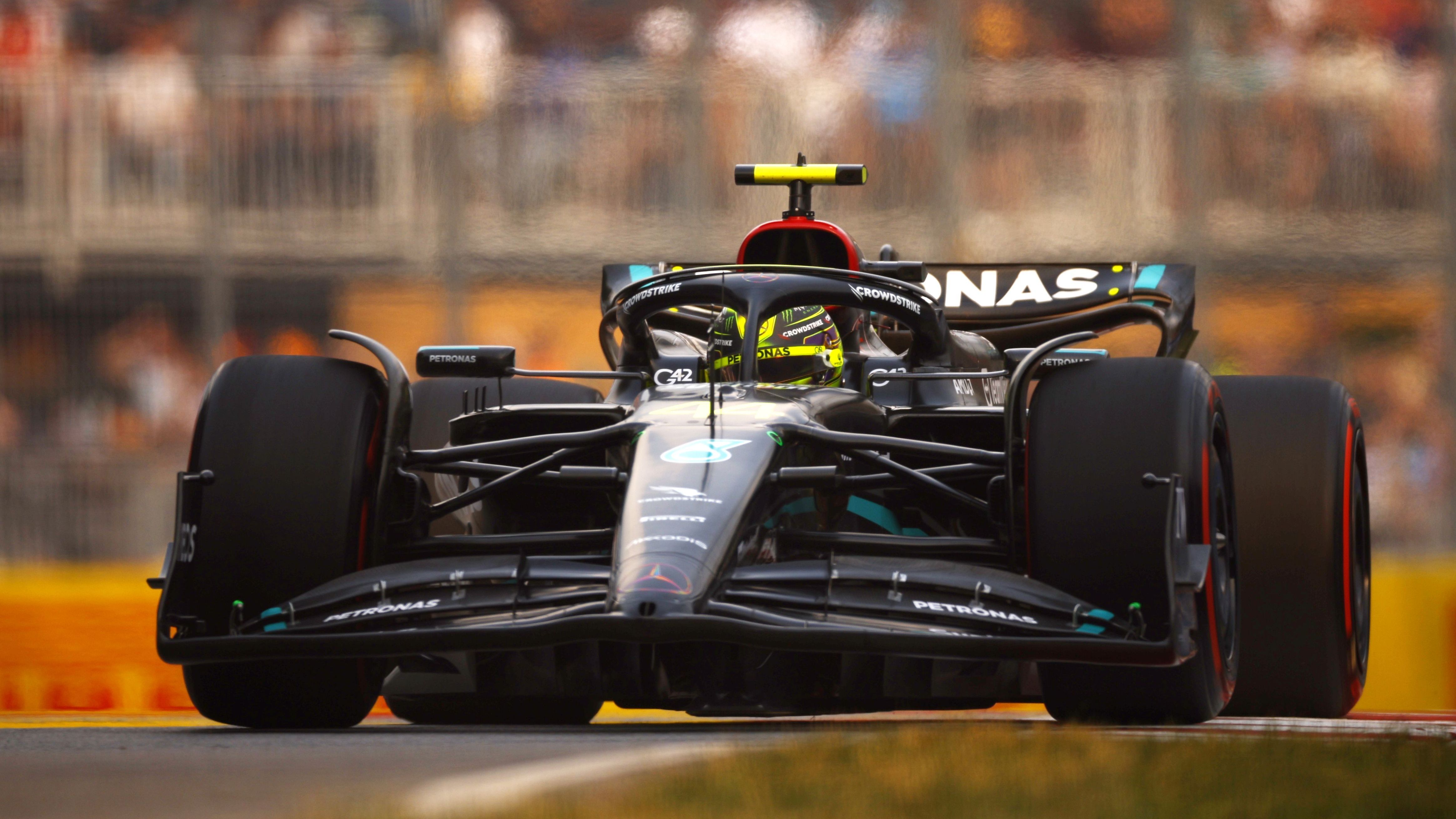 Lewis Hamilton fez o melhor tempo do treino livre no Canadá