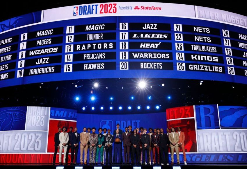 Escolhas do Draft 2023, nos EUA. / Sarah Stier/Getty Images