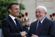 Visita de Macron ao Brasil prevê passeio de barco e caminhada na Paulista