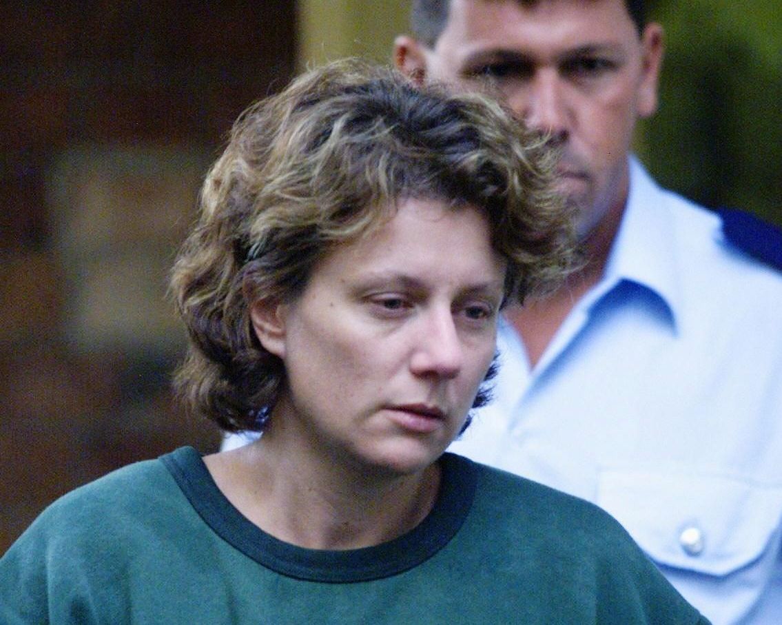 Kathleen Folbigg leaving Maitland Court after being refused bail, 22 March