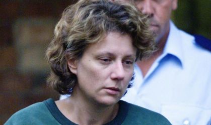 Kathleen Folbigg leaving Maitland Court after being refused bail, 22 March