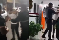 Delegado afastado confronta guardas municipais em frente a delegacia em SP