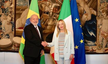 Lula discute questão climática em reuniões com primeira-ministra italiana e prefeito de Roma