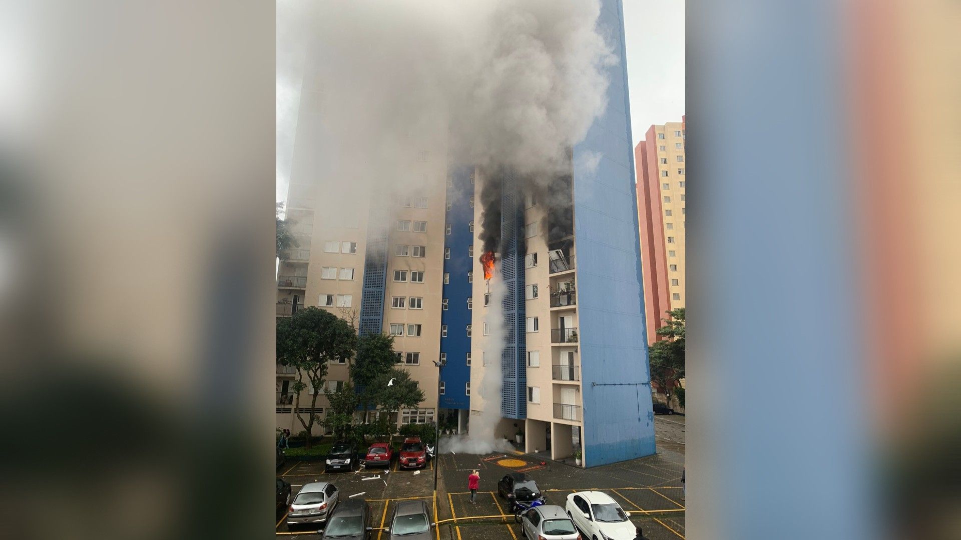 Incêndio atinge apartamento em São Paulo e deixa feridos