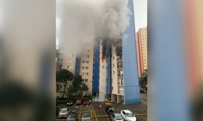 Incêndio atinge apartamento em São Paulo e deixa feridos