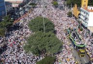 Marcha para Jesus: Evangélicos iniciam ato em SP prestigiado por Tarcísio e aliados