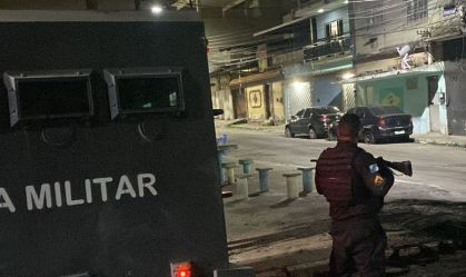 Operação da PM em Duque de Caxias