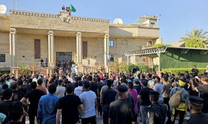 Muslims protest Quran burning in Baghdad