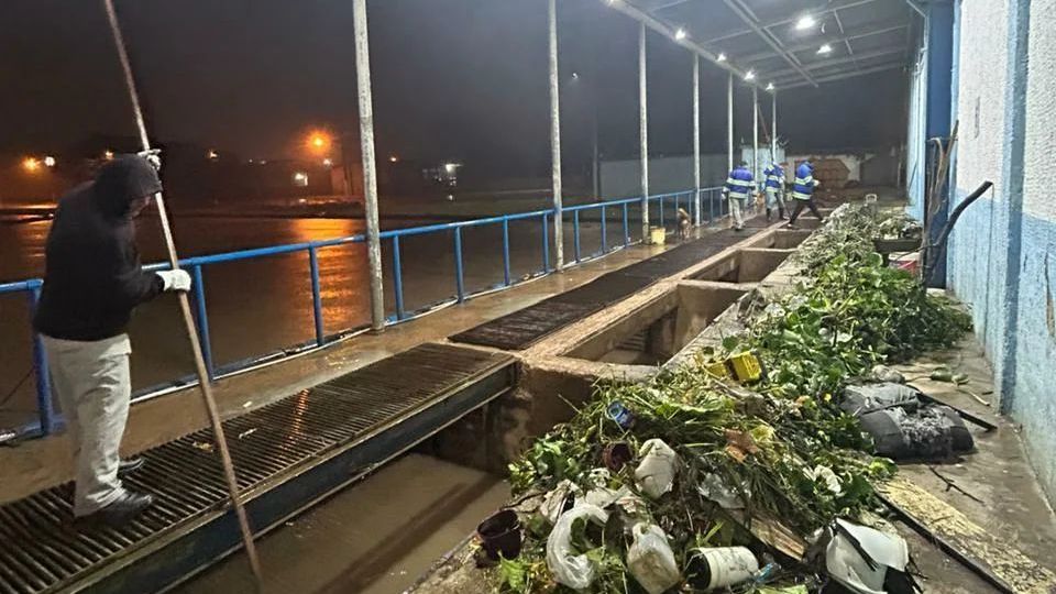 Estragos provocados pela chuva em São Leopoldo (RS)