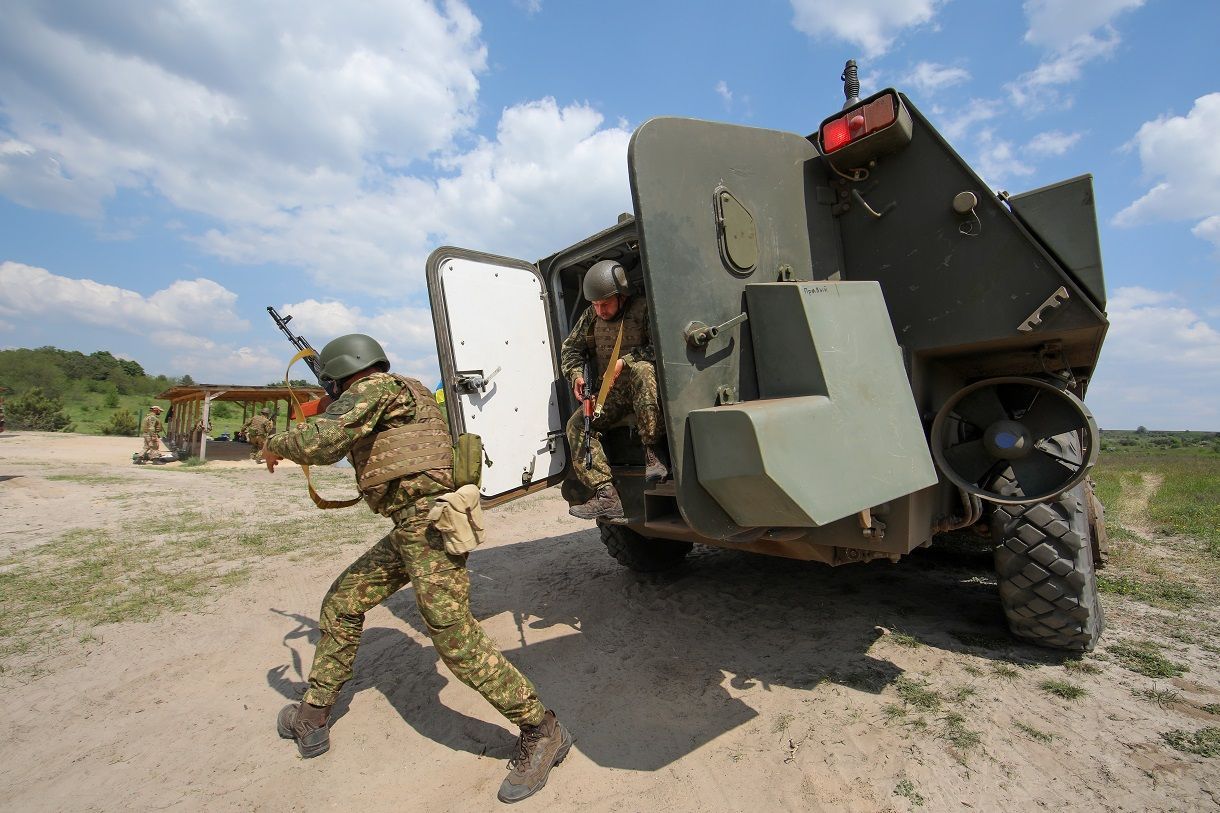 Training of National Guard Unit in Kharkiv Region