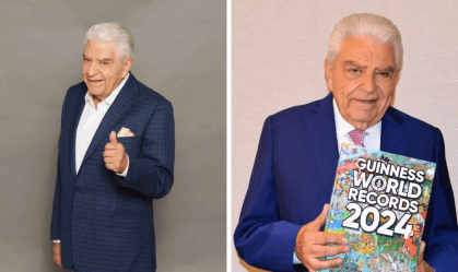 "Silvio Santos chileno" é eleito pelo Guinness como apresentador de TV com carreira mais longa