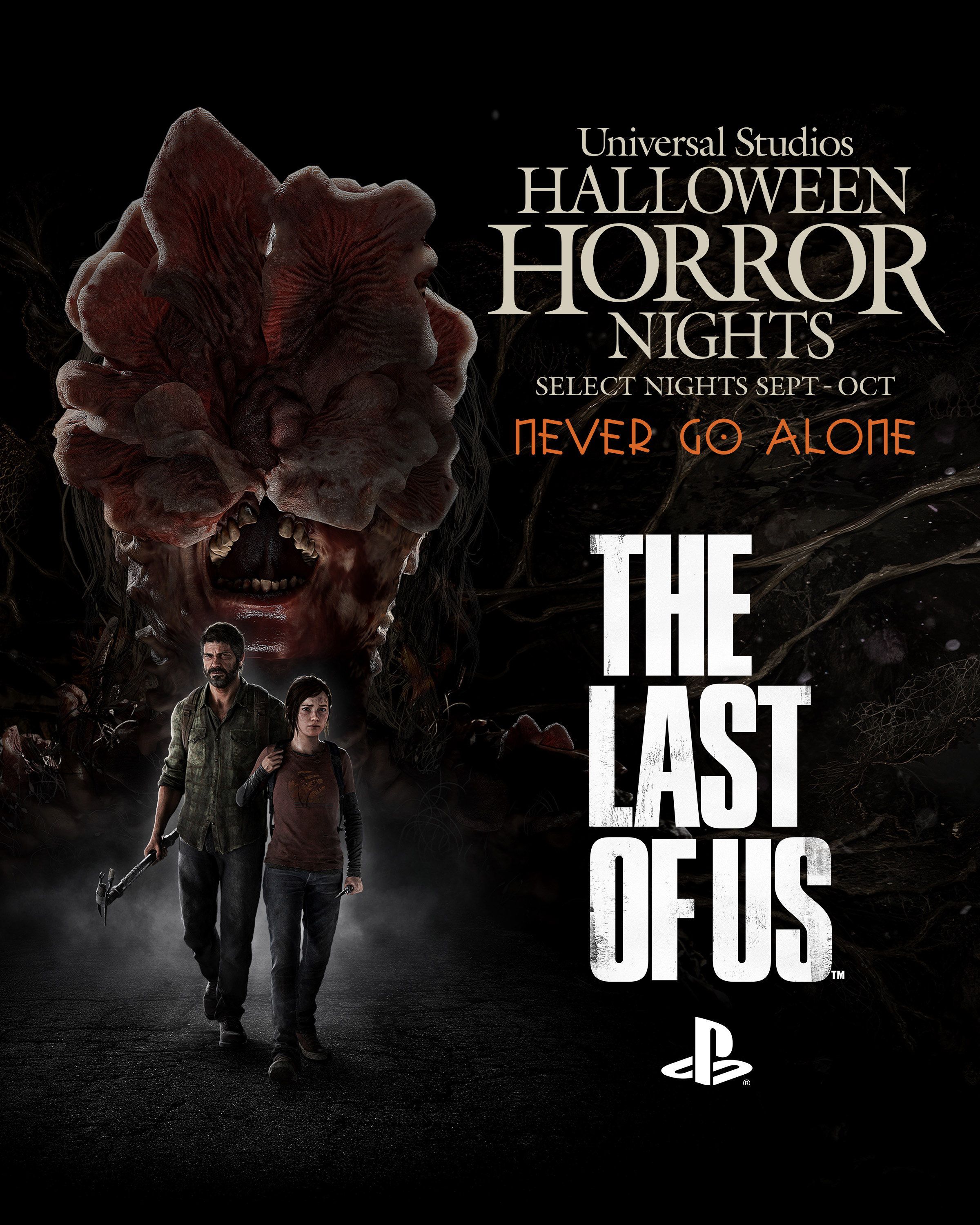 “The Last of Us”, inspirado no videogame pós-apocalíptico, ganha vida como uma nova casa assombrada do Halloween Horror Nights, com abertura no Universal Orlando Resort, a partir de 1º de setembro, e no Universal Studios Hollywood, em 7 de setembro / Divulgação