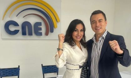Vice do Equador é acusada de tentar golpe contra presidente Daniel Noboa