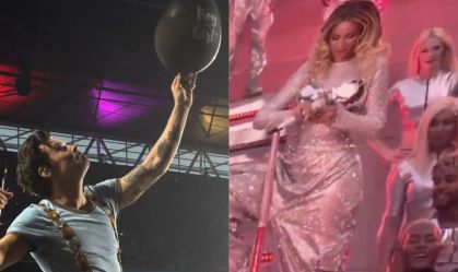 Menino ou menina? Harry Styles e Beyoncé fazem chá revelação para fãs durante shows