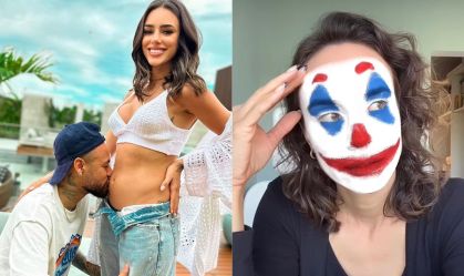 Atriz reclama de Neymar escolher mesmo nome de sua filha: “Bora sugerir outro?”