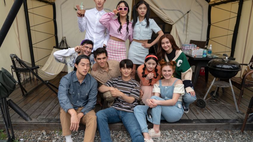 Bastidores de "Com Carinho, Kitty". / Netflix