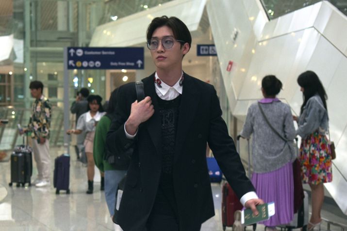 Sang Heon Lee como Min Ho em "Com Carinho, Kitty". / Netflix