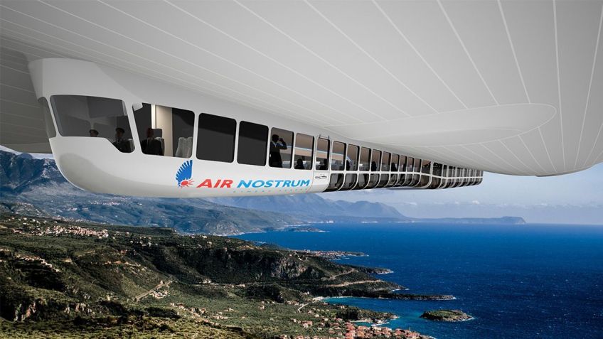 Cabine do Air Nostrum Airlander / Hybrid Air Vehicles