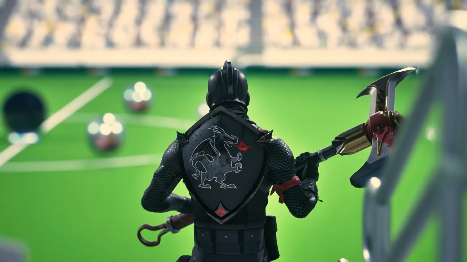 Trecho do teaser da Arena MRV no Fortnite