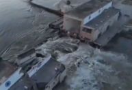 “Tudo está inundando”: colapso da barragem na Ucrânia leva perigo a Kherson