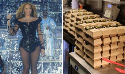 Beyoncé compra mais de R$ 12 mil em lanche e frango frito em passagem por Londres
