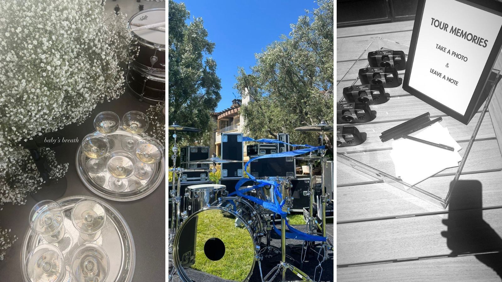 Detalhes do chá revelação de Kourtney Kardashian / Reprodução/Kourtney Kardashian/Instagram