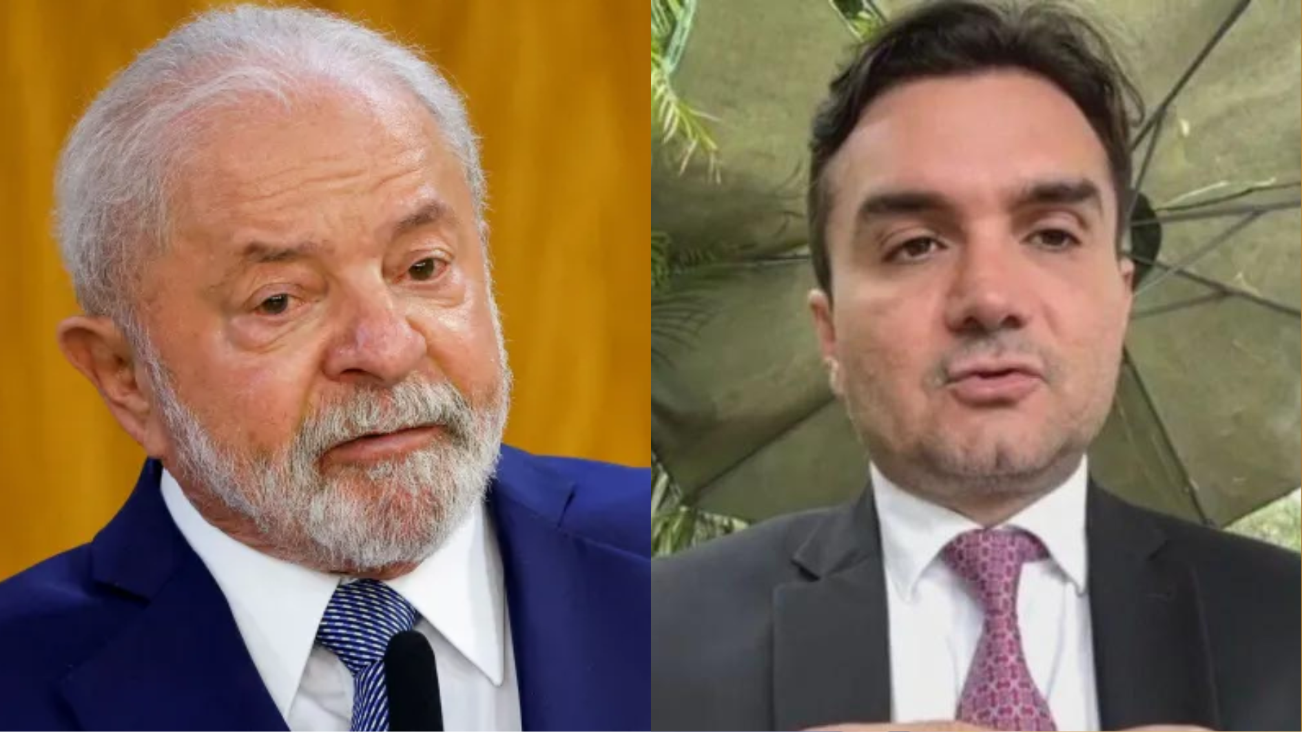 Luiz Inácio Lula da Silva e Celso Sabino