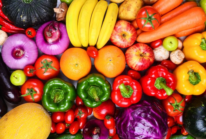 Frutas, vegetais e legumes / onlyyouqj/Freepik