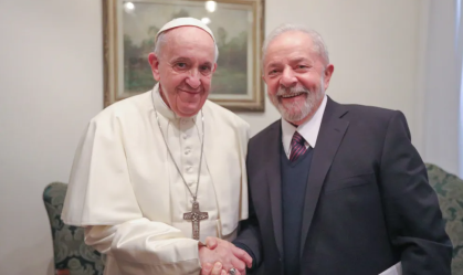 lula e papa francisco