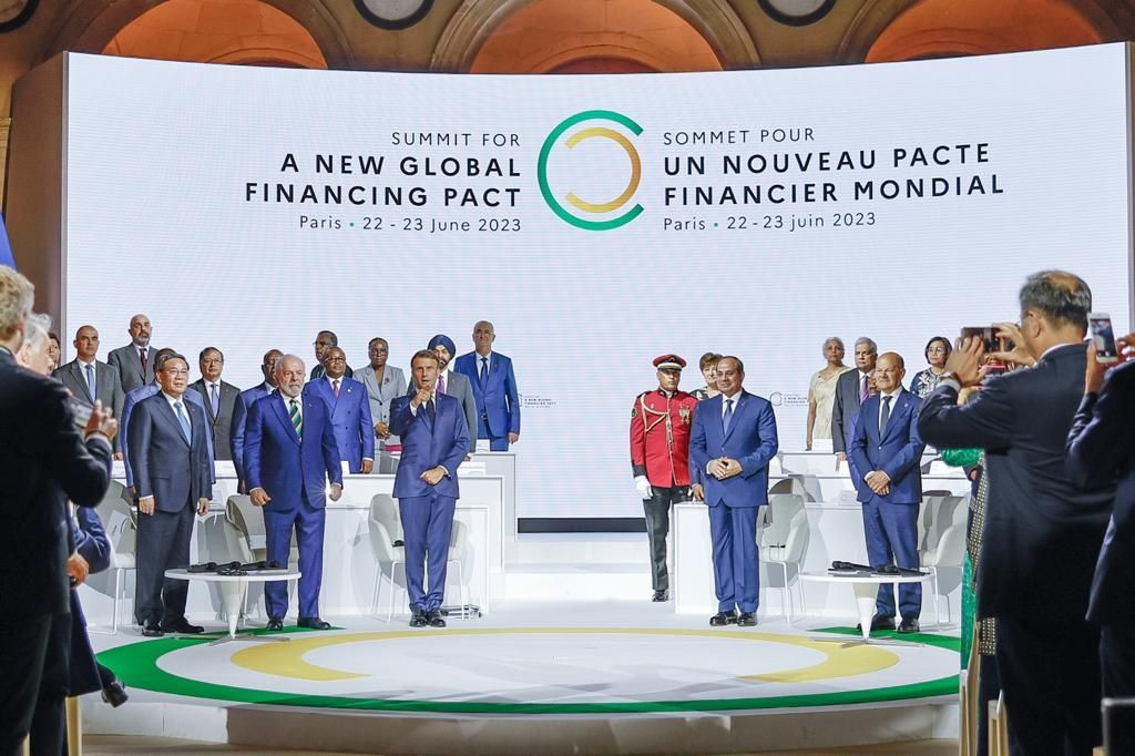 Paris (FR) 23/06/2023 - O presidente Luiz Inácio Lula da Silva participa da abertura da Cúpula para um Novo Pacto Financeiro Global