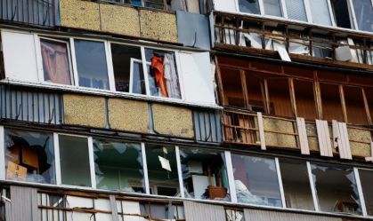 predios danificados em kiev