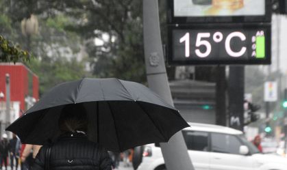 Ciclone e frente fria mudam tempo em São Paulo; veja previsão
