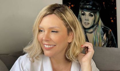 Simony é internada para nova etapa de tratamento contra câncer no intestino