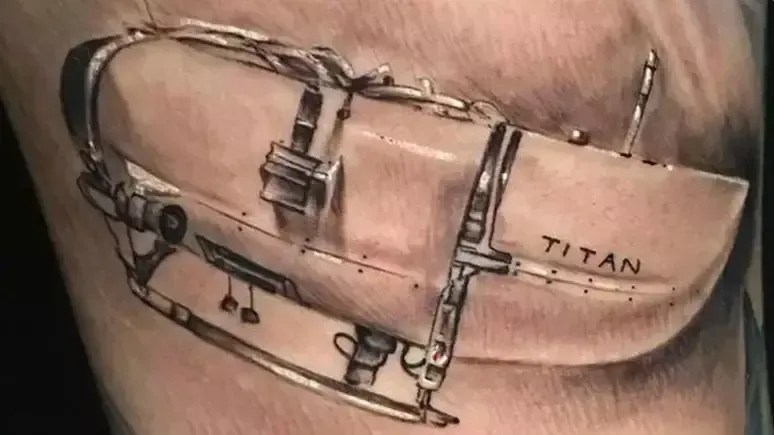 Tatuagem Submarino / Reprodução/Redes Sociais