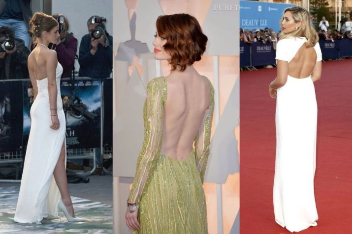 Decotes com frente única / Imagens: Getty Images